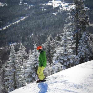 Activites ski-alpin poudreuse Défi Adstock - Chalet à louer Thetford - Domaine Adstock